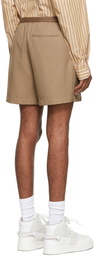 Acne Studios Beige Twill Shorts