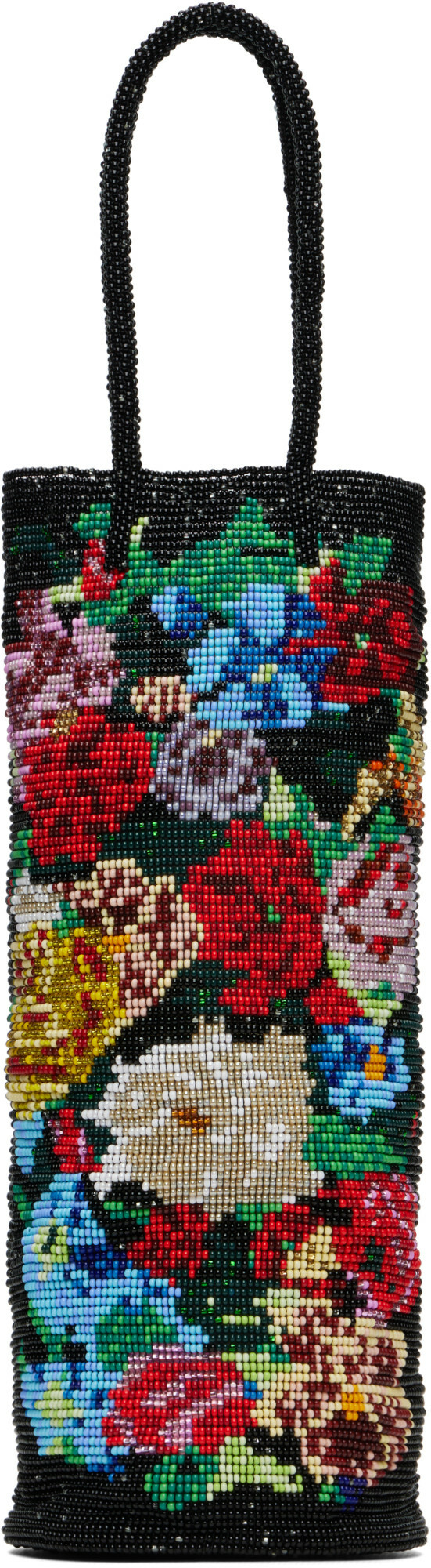 Cordera Black Handmade Beaded Bag