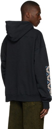 Rhude Black Casino Hoodie