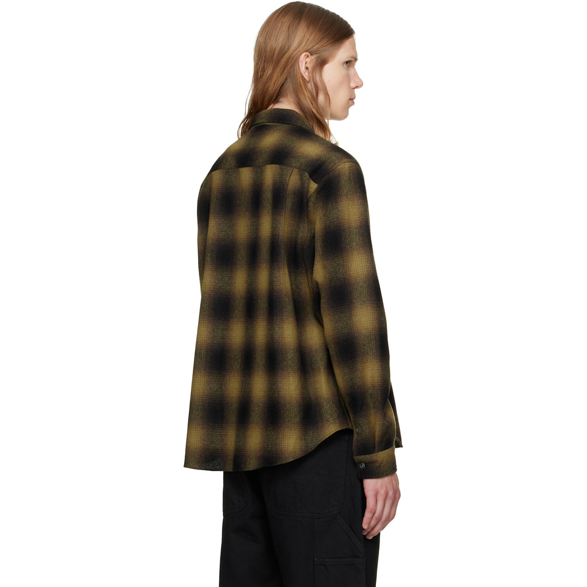 vowels Khaki River Shirt