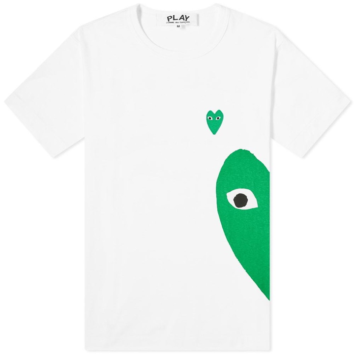 Photo: Comme des Garcons Play Side Heart Tee