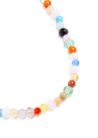 Anni LU Precious Mix 18kt Gold-plated Beaded Bracelet - Multicoloured 1 - One Size