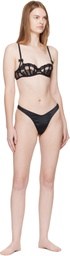 Agent Provocateur Black Nikita Thong
