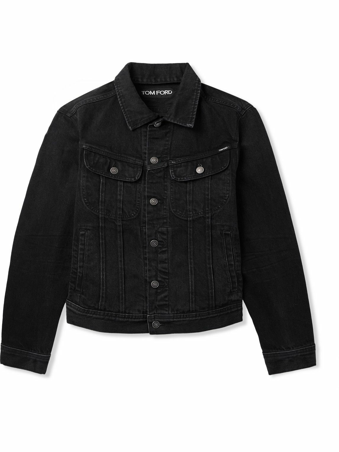 TOM FORD - Icon Denim Jacket - Black