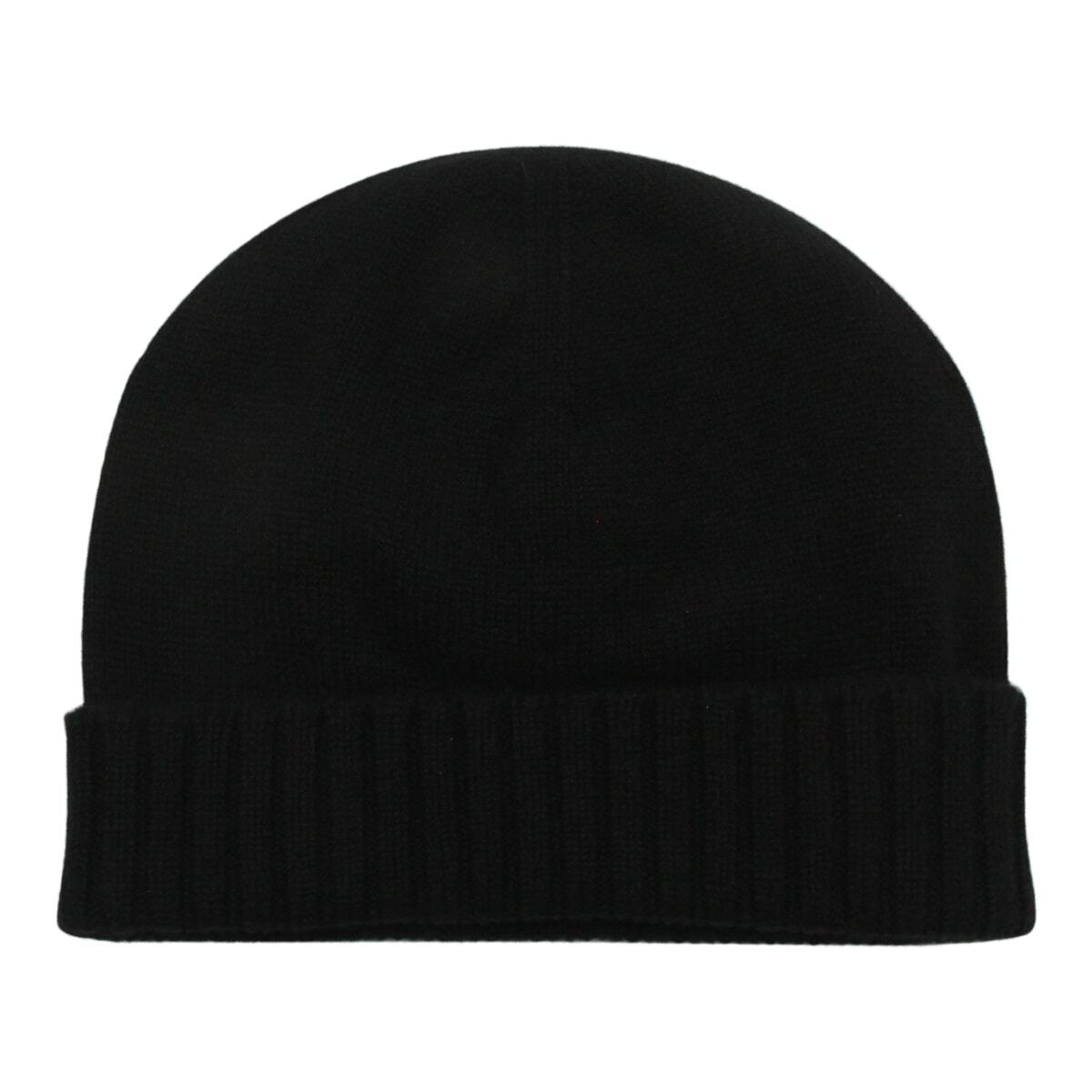 Malo Black Wool Beanie