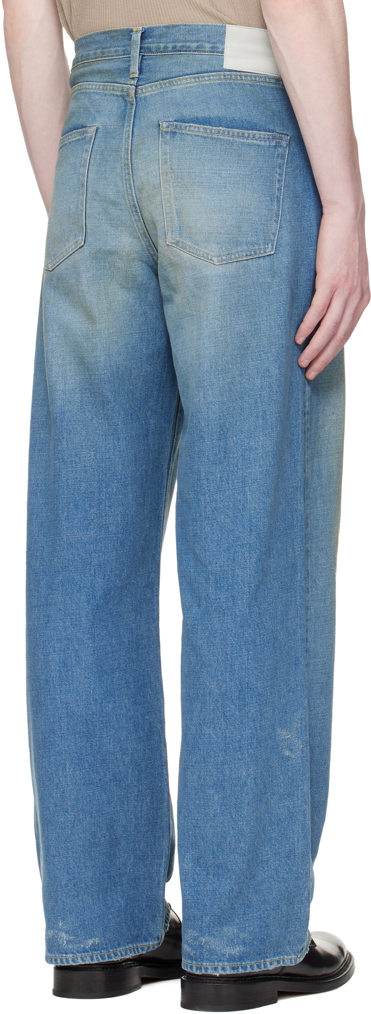 stein Blue Loose Jeans