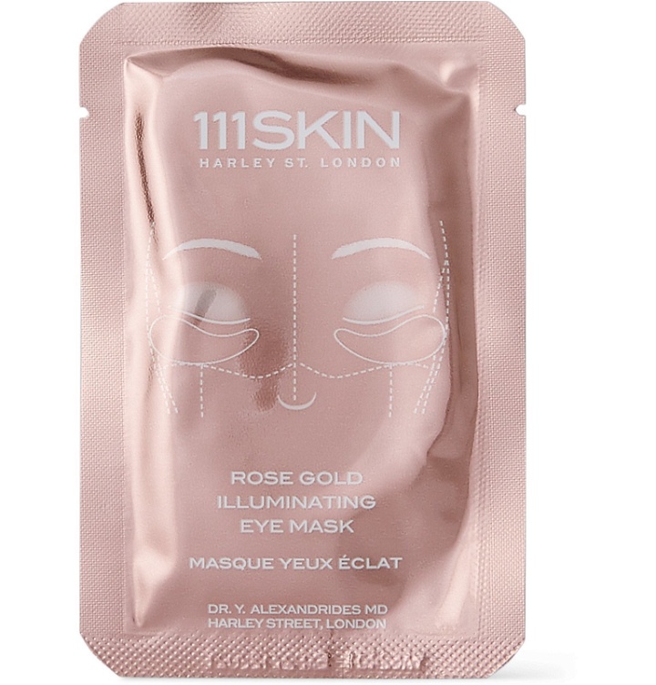 Photo: 111SKIN - Rose Gold Illuminating Eye Mask, 8 x 6ml - Colorless