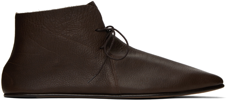 The Row Brown Cory Boots The Row