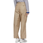 Comme des Garcons Homme Beige Gabardine Chino Trousers