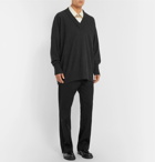 Maison Margiela - Oversized Cashmere and Wool-Blend Sweater - Men - Gray
