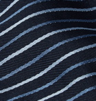 Hugo Boss - 6cm Striped Silk-Twill Tie - Men - Navy