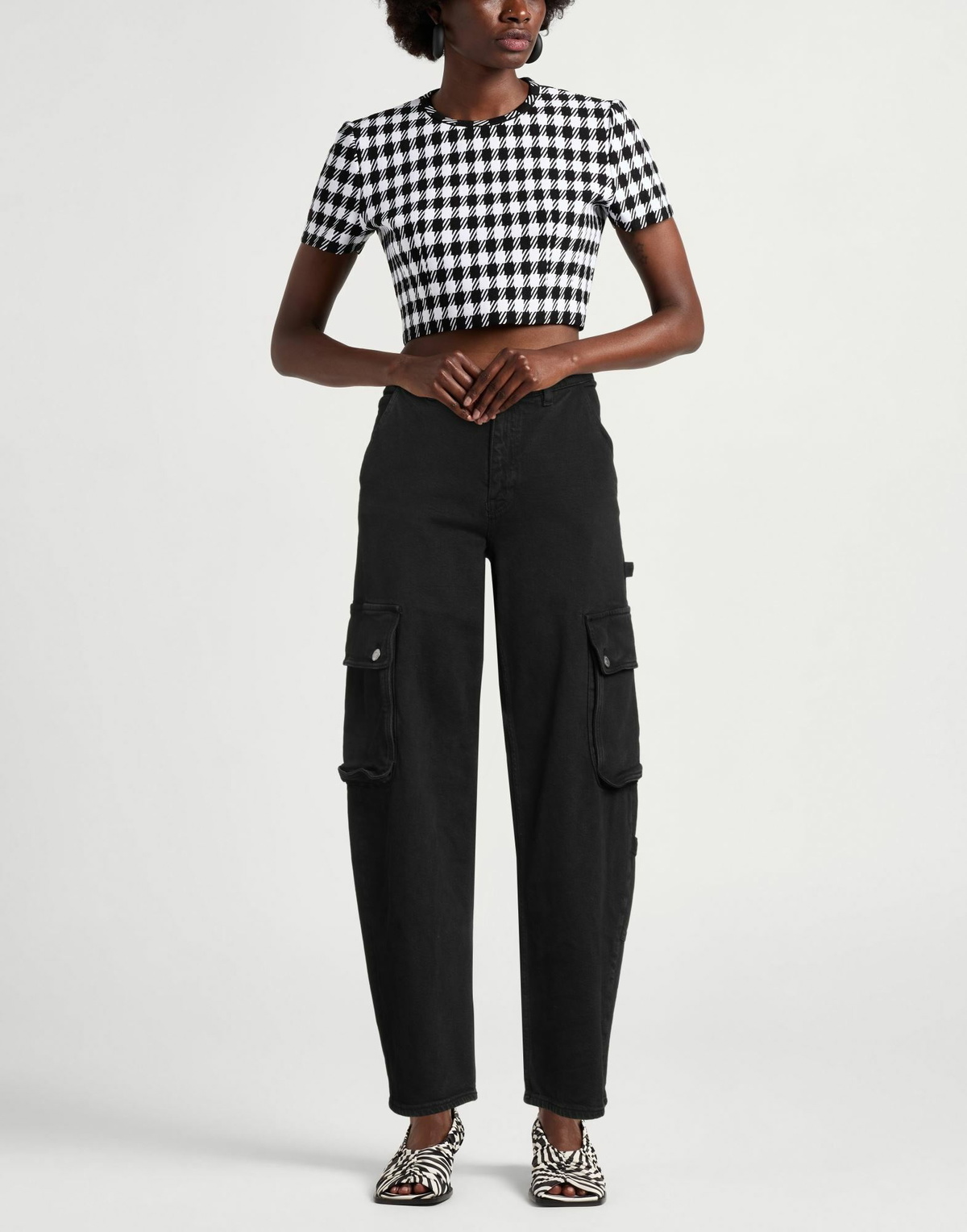 Maje Womens Jeans in Black
