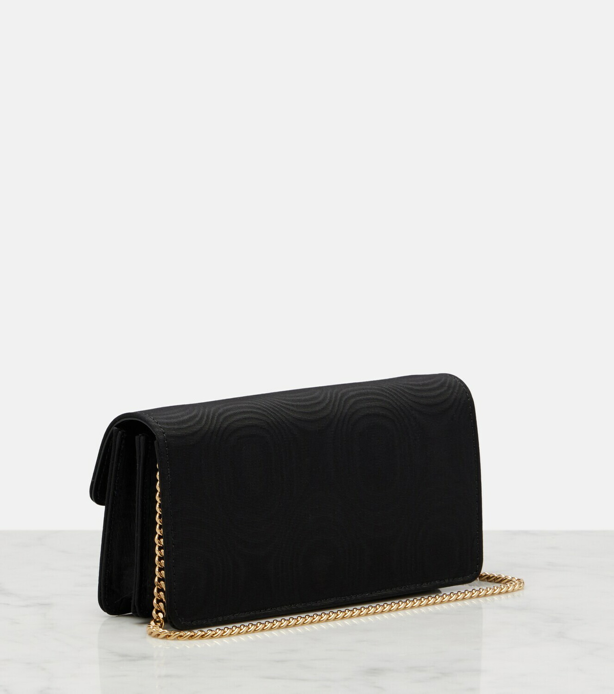 Valentino Garavani VLogo Mini moire clutch