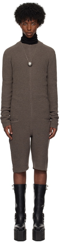 Photo: Rick Owens Gray Porterville Headon Jumpsuit