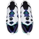 Reebok Men's Instapump Fury 95 Sneakers in Black/Teal/Purple