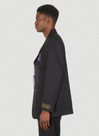 Resilencer Wide Notch Blazer in Black