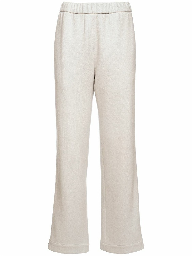 Photo: AGNONA - Muretto Silk Blend Jersey Pajama Pants