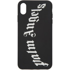 Palm Angels Black and White Arch Logo iPhone X Case