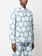 KENZO - Denim Jacket With Floral Print