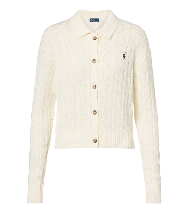 Photo: Polo Ralph Lauren Cable-knit cotton cardigan