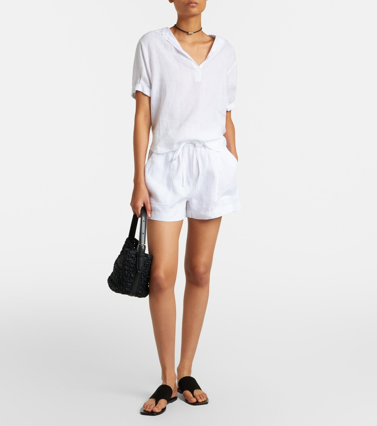 Velvet Vivica linen top
