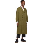 Dries Van Noten Khaki Rethel Coat