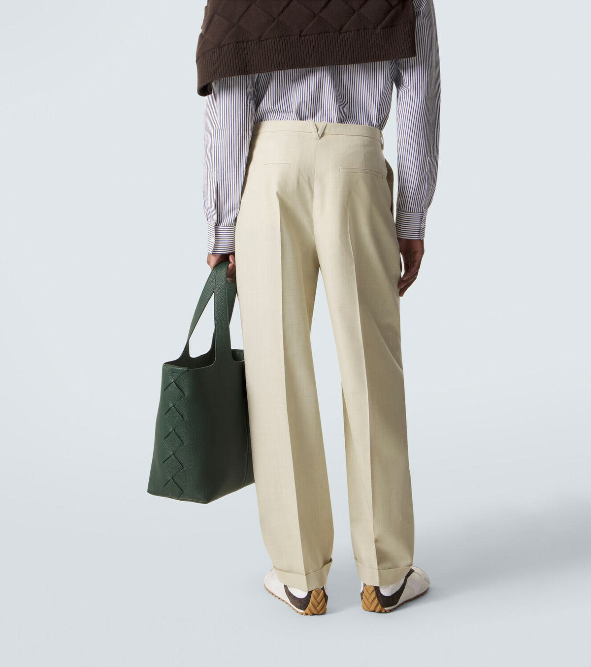 Bottega Veneta Diago Intreccio leather tote bag