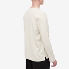 Folk Men's Long Sleeve Stack T-Shirt in Light Sand