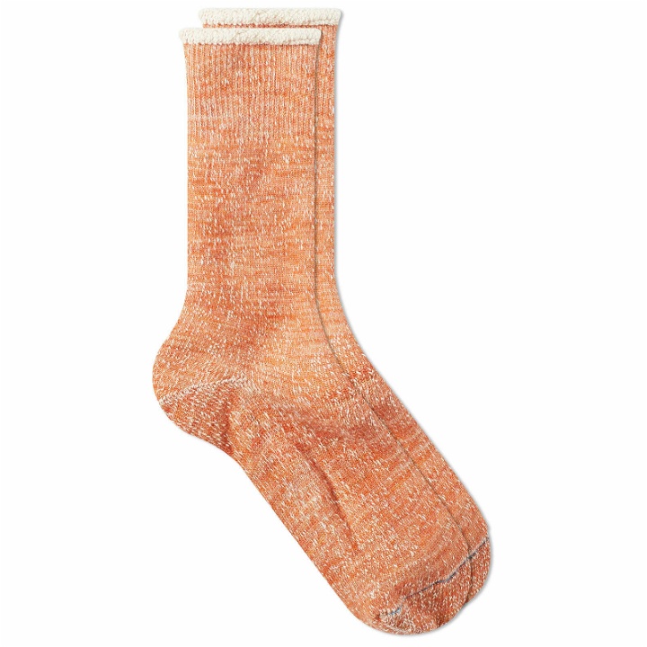 Photo: RoToTo Double Face Sock in Orange