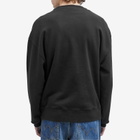 Cafe Kitsune Men's Café Kitsune Coffee Cup Relax Crew Sweater in Black