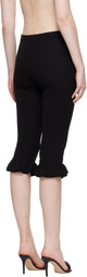 JACQUEMUS Black 'The Playa bermuda' Trousers