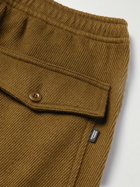 GENERAL ADMISSION - Rat Rock Straight-Leg Brushed-Drill Drawstring Trousers - Brown