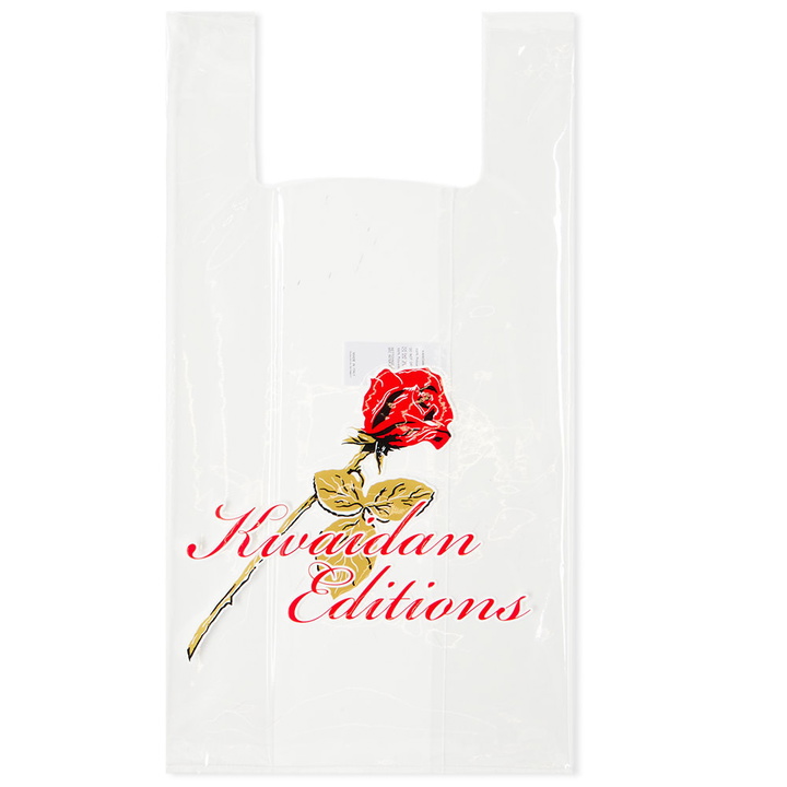 Photo: Kwaidan Editions Women's Kwaidan Transparent Logo Shopper in Rose Print