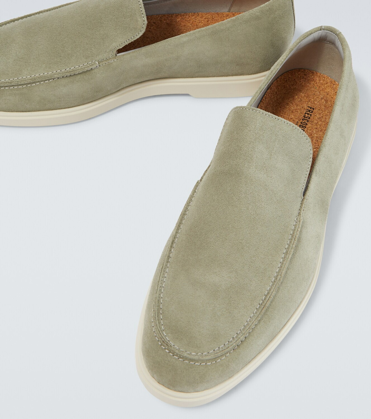 Frescobol Carioca Miguel suede loafers