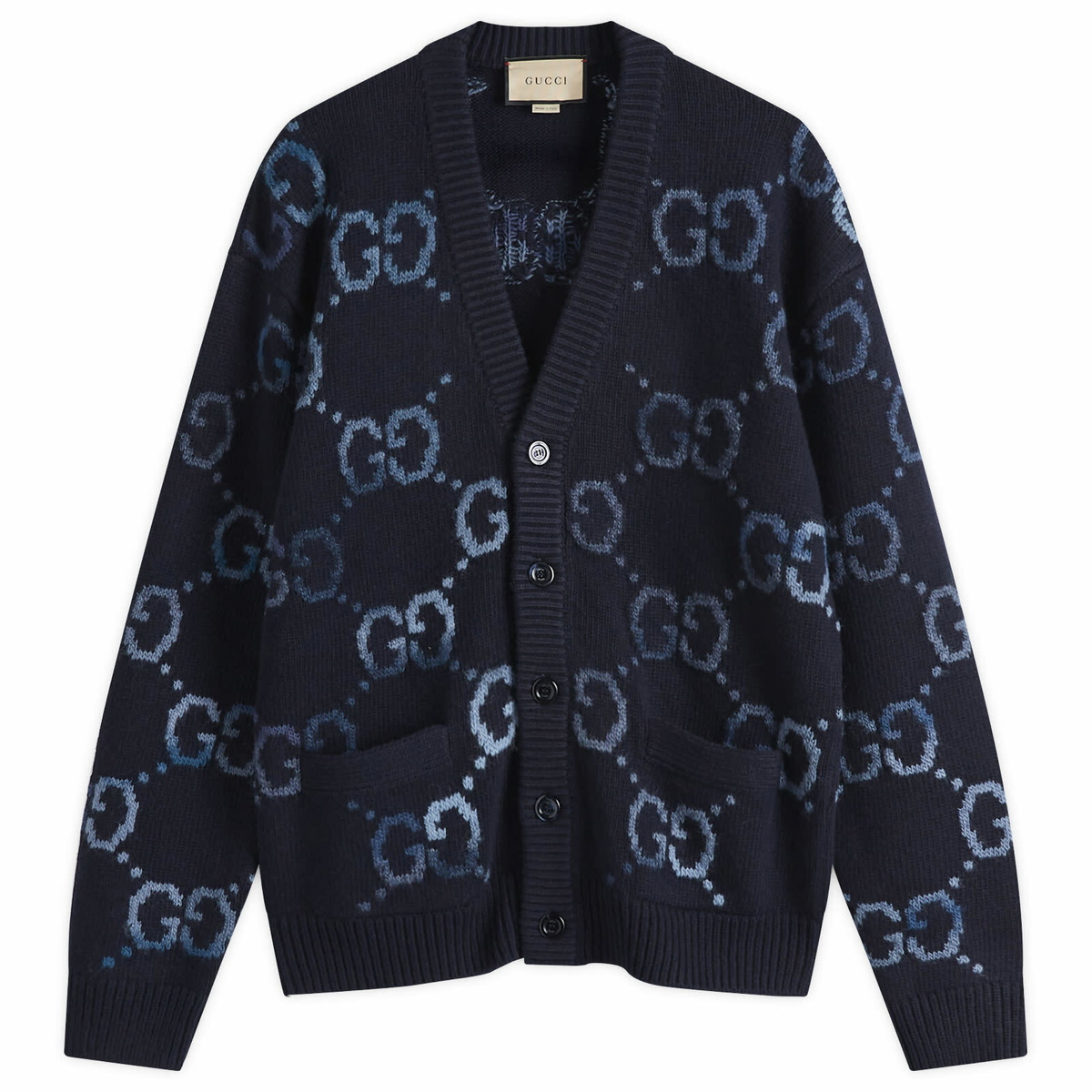 Gucci Cardigan Black Mens Gucci