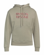 Maison Kitsuné Mens Sweatshirt in Sage green