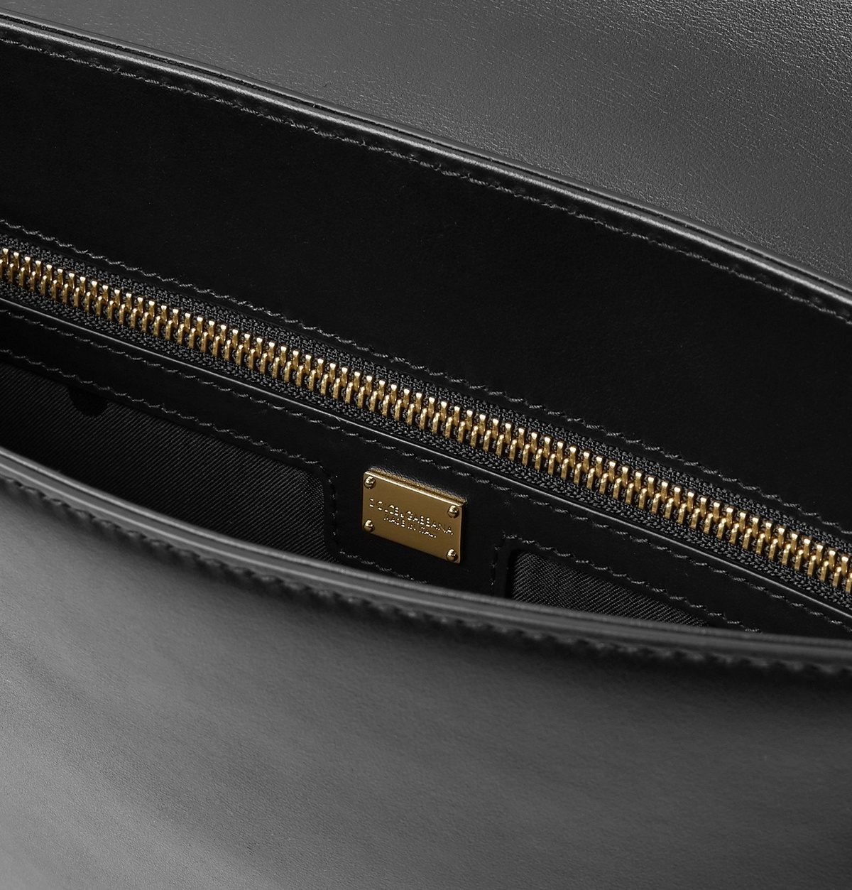 Dolce & Gabbana - Leather Pouch - Black Dolce & Gabbana