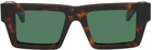 Off-White Tortoiseshell Nassau Sunglasses