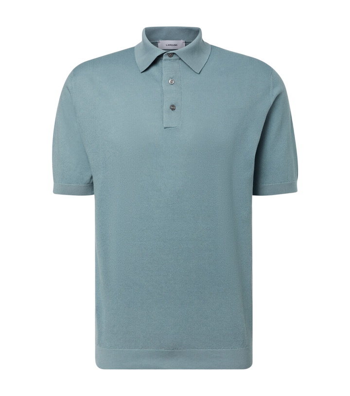 Photo: Lardini Cotton piqué polo shirt
