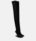 Balenciaga - Stage 110mm over-the-knee sock boots