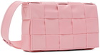 Bottega Veneta Pink Small Cassette Bag