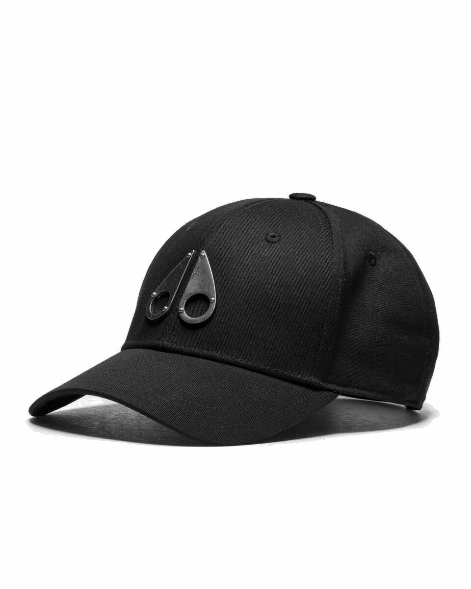 Photo: Moose Knuckles Logo Icon Cap Black - Mens - Caps