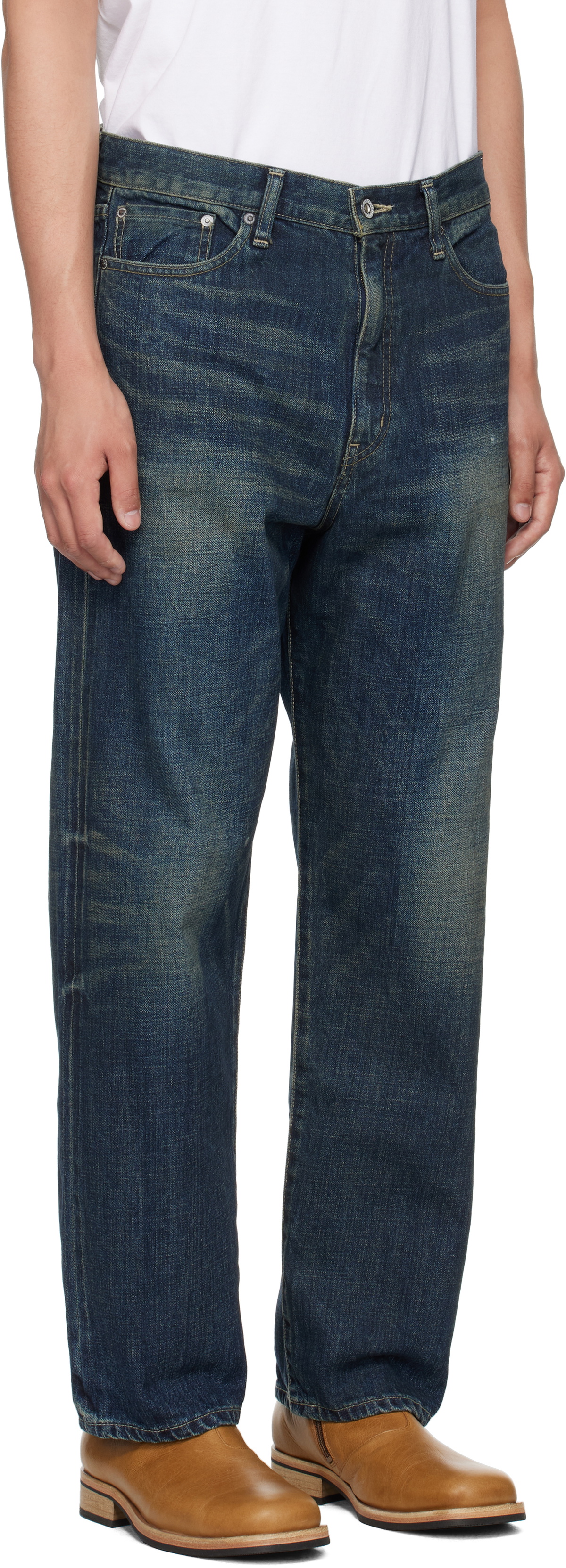 Neighborhood Blue Washed DP Basic Jeans Neighborhood