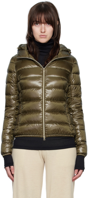 Photo: Herno Khaki Giada Down Jacket