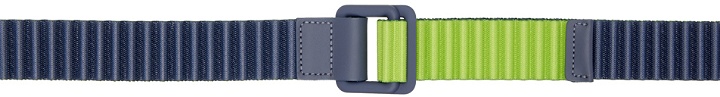 Photo: HOMME PLISSÉ ISSEY MIYAKE Green & Gray Pleats Reversible Belt
