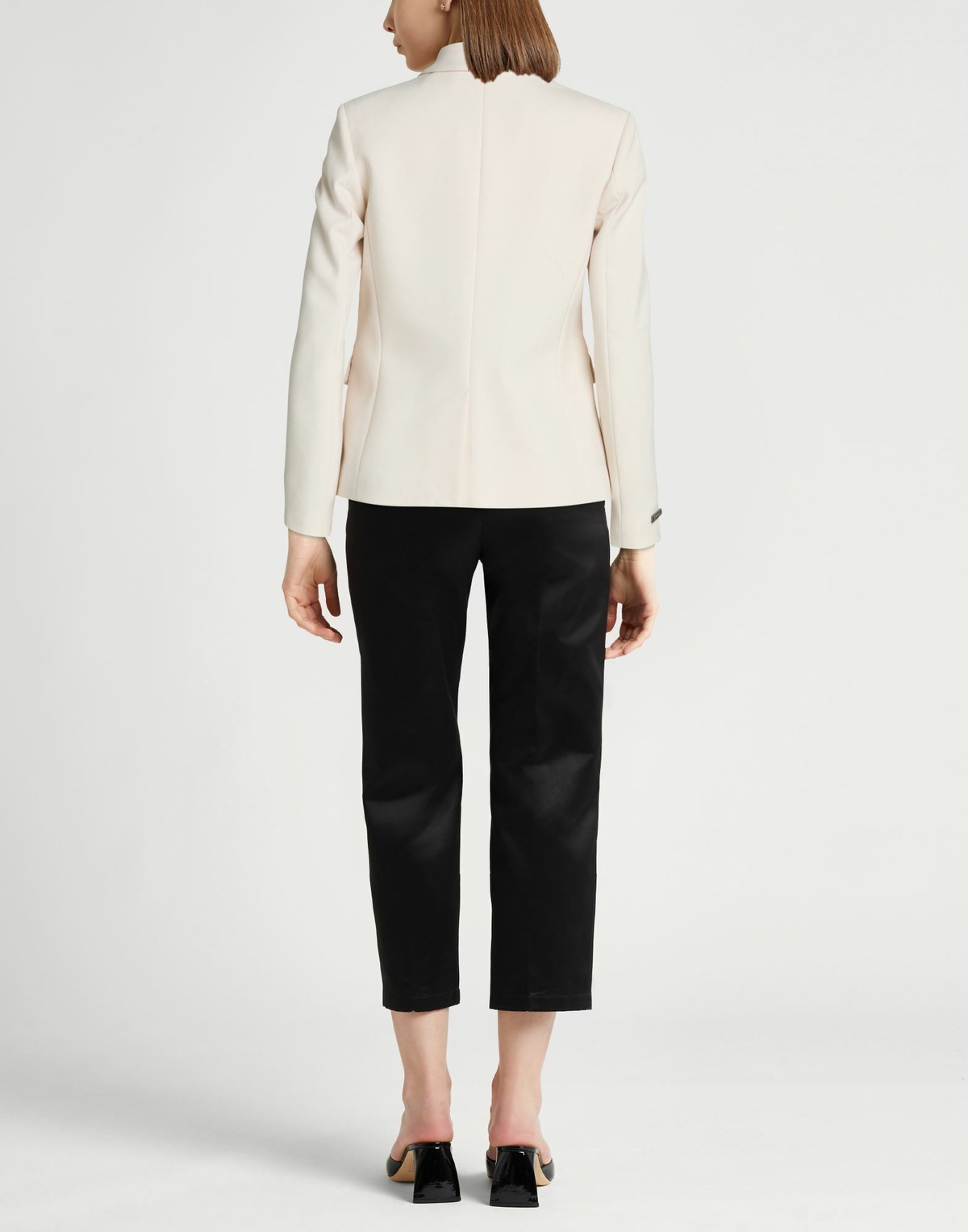 Peserico Womens Blazer Cream