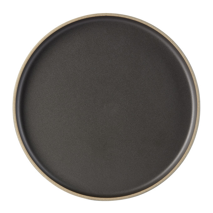 Hasami Porcelain Black HPB05 Plate