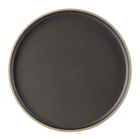 Hasami Porcelain Black HPB05 Plate