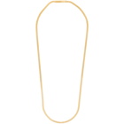 Bottega Veneta Gold Herringbone Chain Necklace