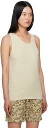Nanushka Beige Aziz Tank Top